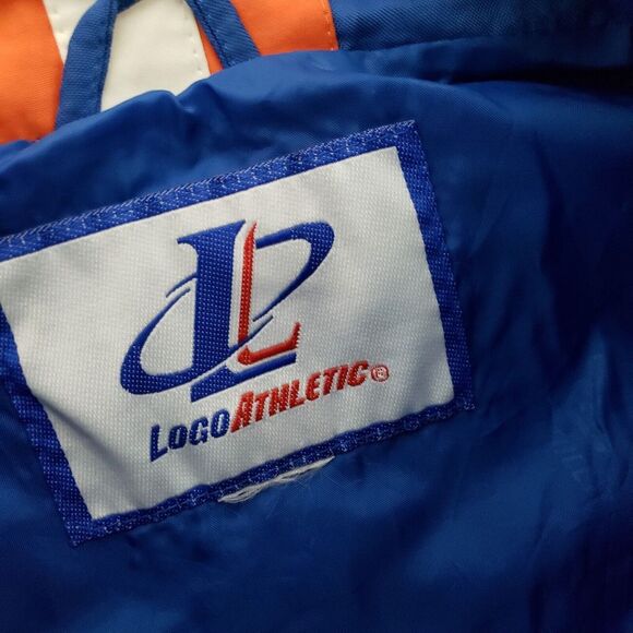 VINTAGE Florida Gators Jacket Mens 2XL Blue Logo Athletic Football XXL Nylon - Picture 3 of 12